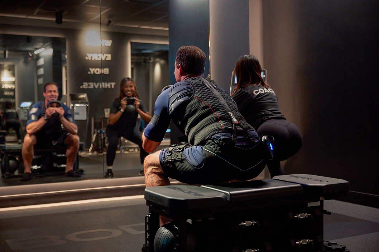 Members training together at BODY20